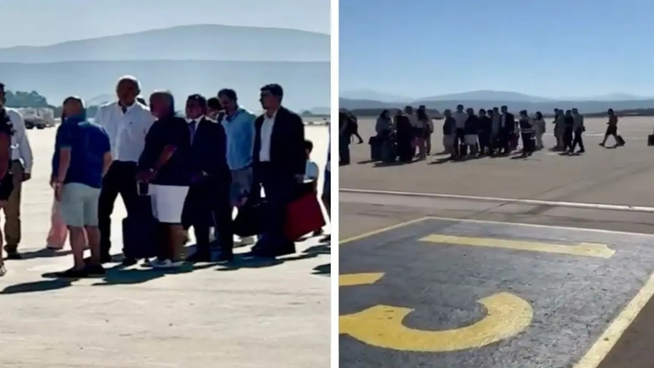 Bakan Ersoy, Vatandaşlarla Uçak Sırasında Bekledi! O Anlar Kameraya Böyle Yansıdı