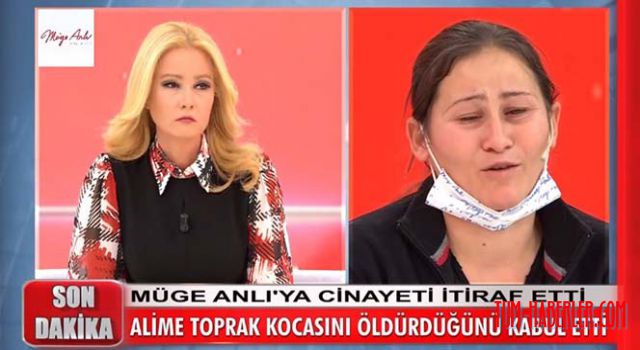 Müge Anlı'nın canlı yayınında eşini öldürdüğünü itiraf etti