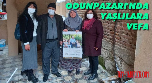 Odunpazarı Belediyesi'nden koca çınarlara vefa ziyareti