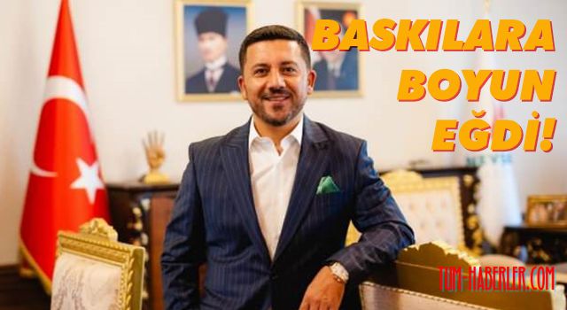 Nevşehir Belediye Başkanı Rasim Arı görevinden istifa ettiğini açıkladı