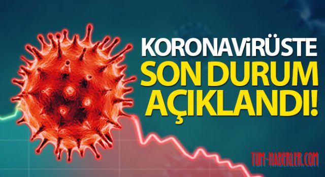 Türkiye'nin son 24 saatlik korona virüs tablosu açıklandı