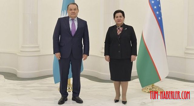 Özbekistan Senato Başkanı Narbayeva Türk Konseyi Genel Sekreteri ile görüştü