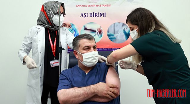 Bakan Koca: 28. gün ikinci doz aşımı oldum