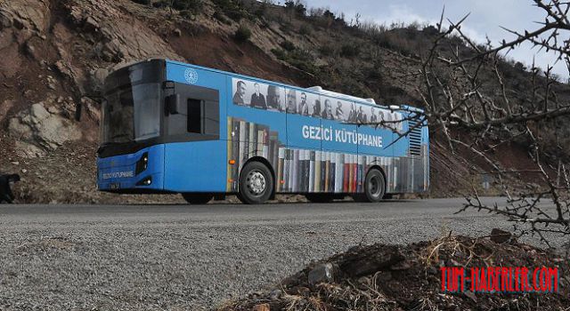 Gezici kütüphane çocuklar için köy yollarında VİDEO HABER