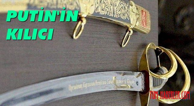 Putin, Kırgızistan Cumhurbaşkanı Caparov'a kılıç hediye etti