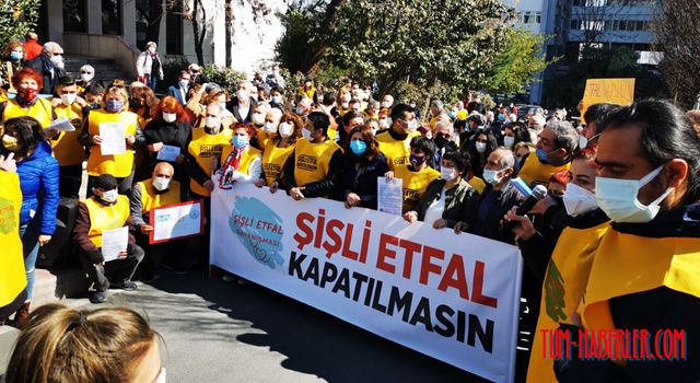 Yerinde dönüşüm için Şişli Etfal Dayanışması'ndan basın açıklaması VİDEO HABER