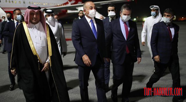Dışişleri Bakanı Çavuşoğlu, Katar'da